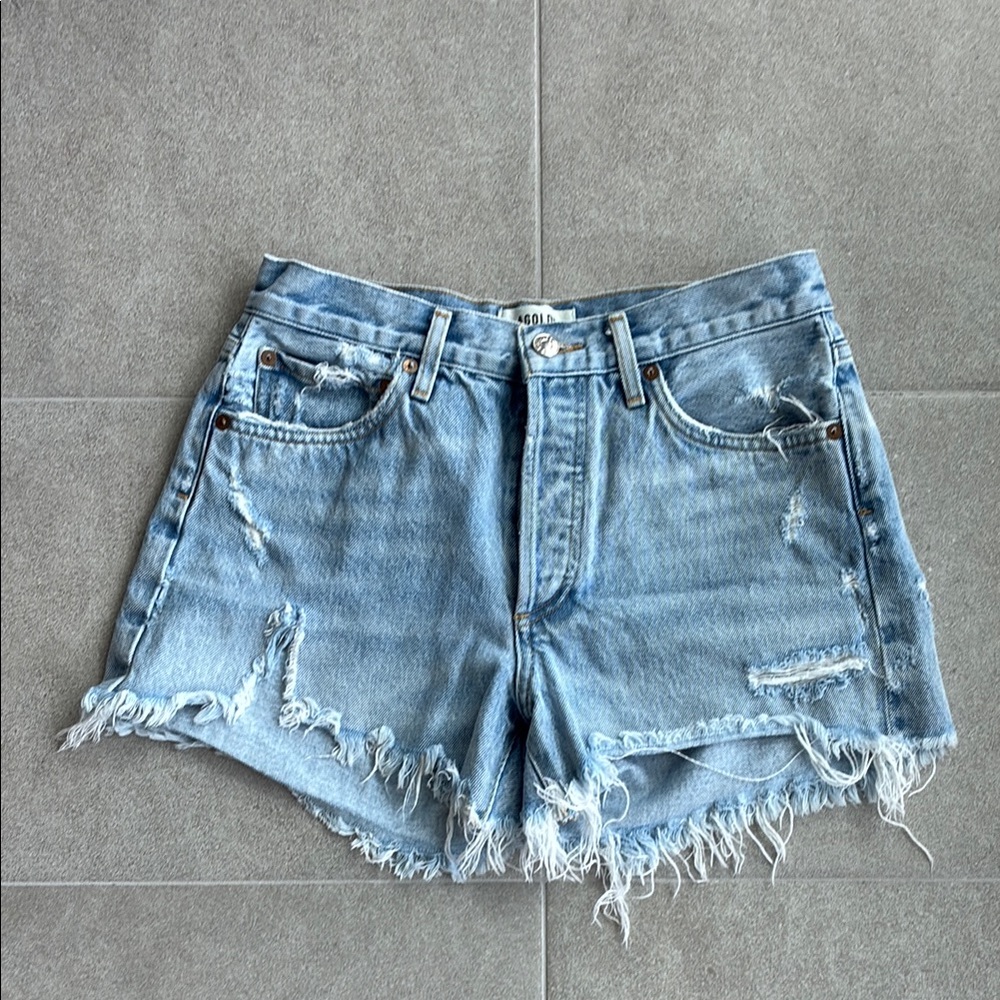 AGOLDE Parker Vintage Cut Off Short Swampmeet 26